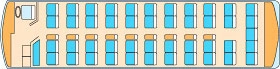 Large Size Bus Seating Chart