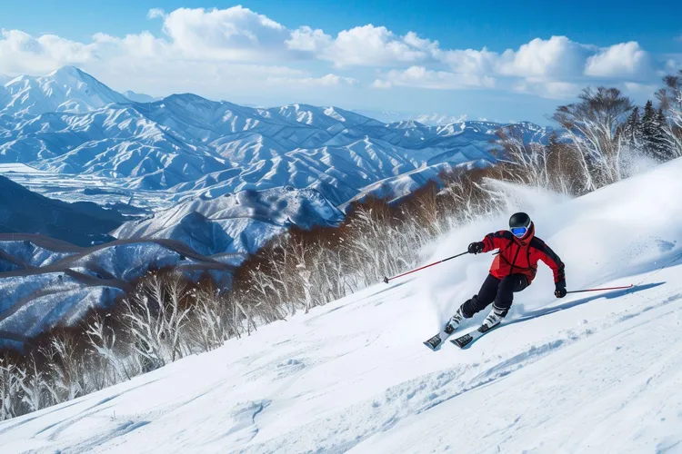 Enjoy skiing in Japan