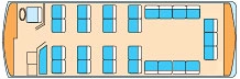 Medium Size Bus Seating Chart