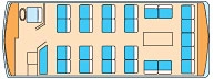 Small Size Bus Seating Chart