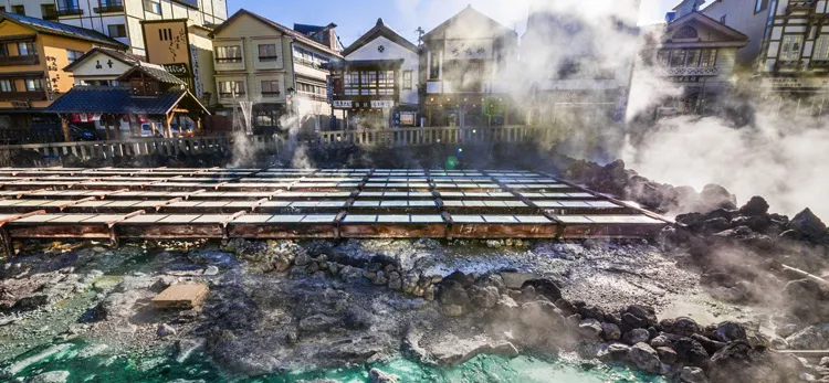 Hot spring resorts in Gunma