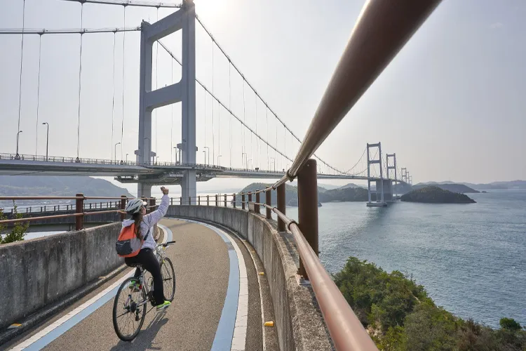 Setouchi Shimanami Kaido cycling route