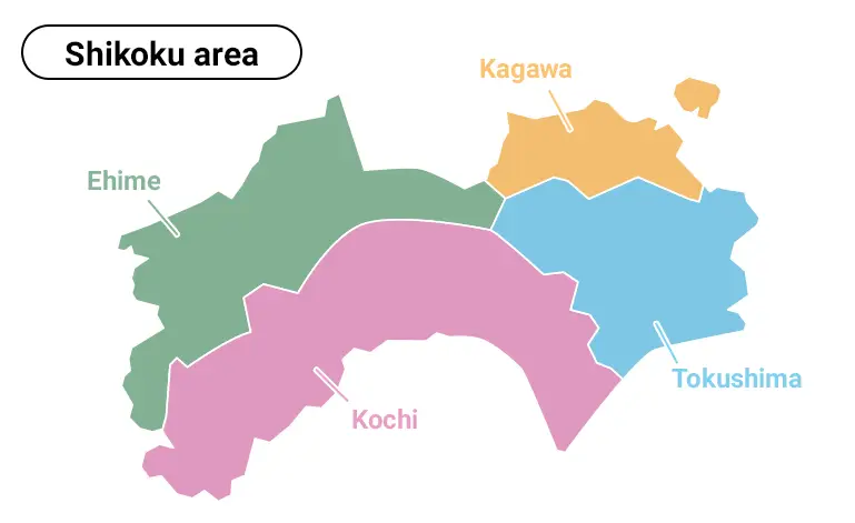 Shikoku area
