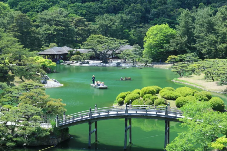 Ritsurin Garden in Kagawa Prefecture