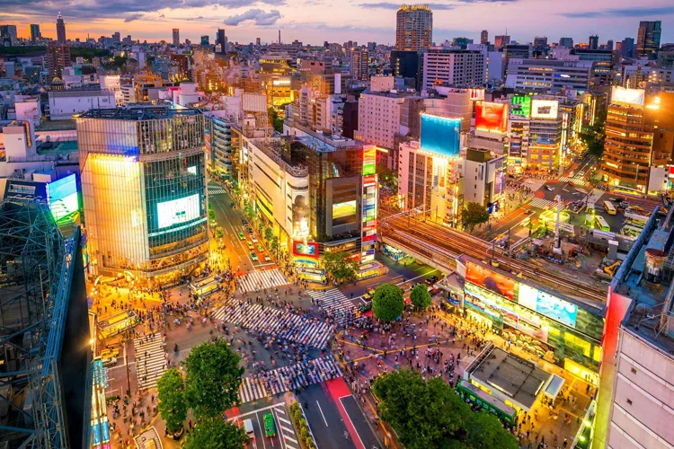 Shibuya Scramble Crossing