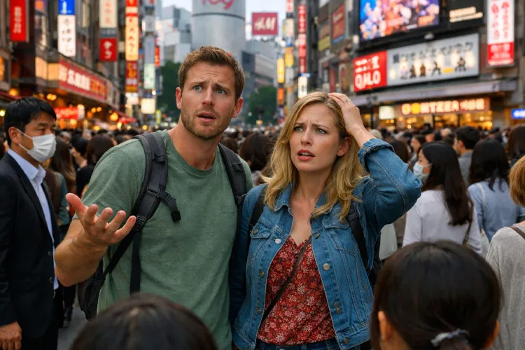 tokyo-crowd-overwhelmed-american-couple