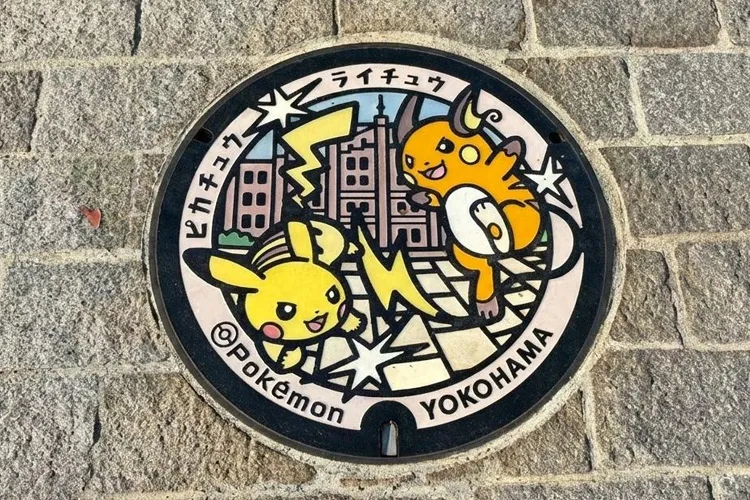 Pokémon Manhole Covers