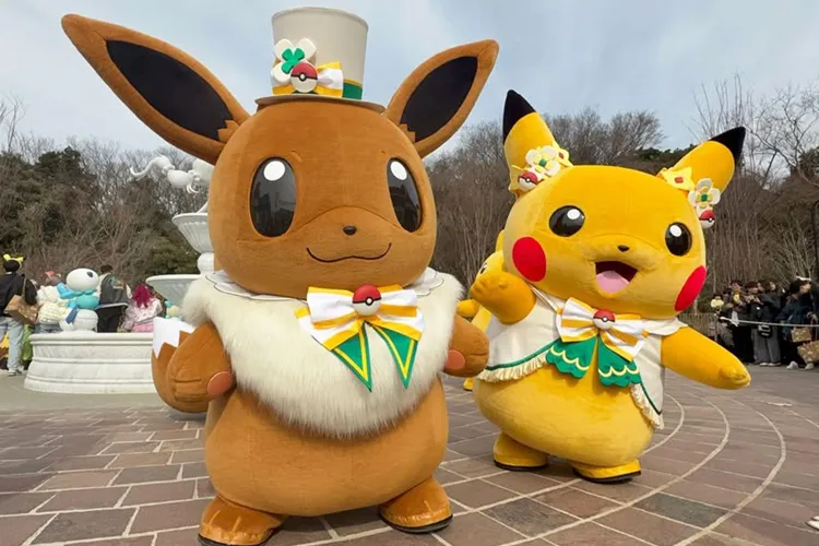 Let's Go Pikachu & Eevee Bubble Carnival at Pokepark Kanton