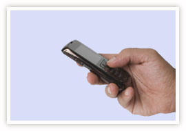 Switch on your mobile phone