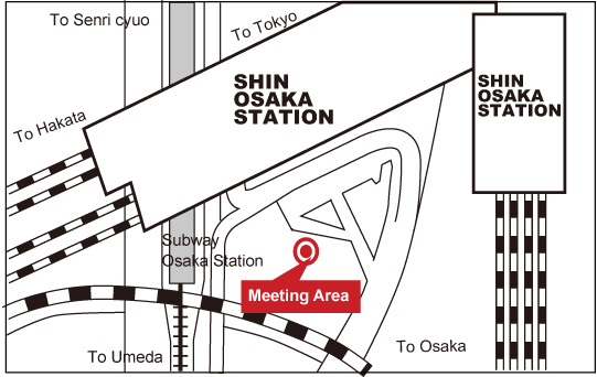 Shin-Osaka Station for bus